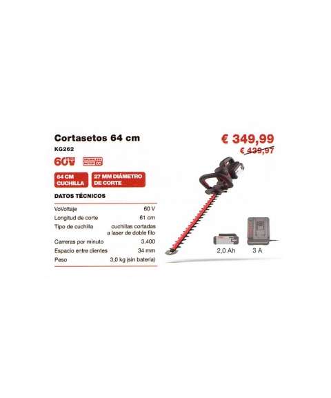 KIT KG262.9 CORTASETOS...